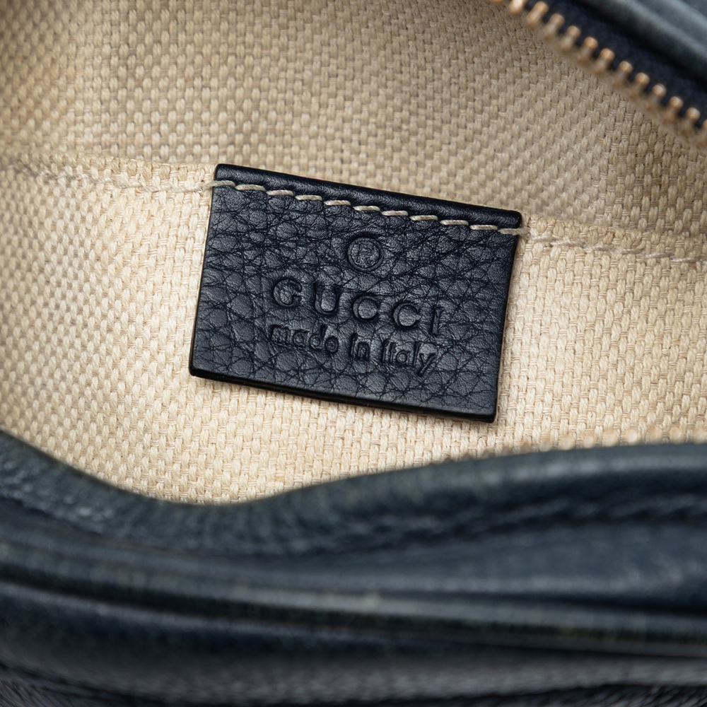 Pre-Loved Gucci Mini Pebbled Calfskin Soho Chain Crossbody - Picture 5 of 7